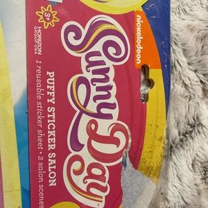 Sunny Day Puffy sticker salon